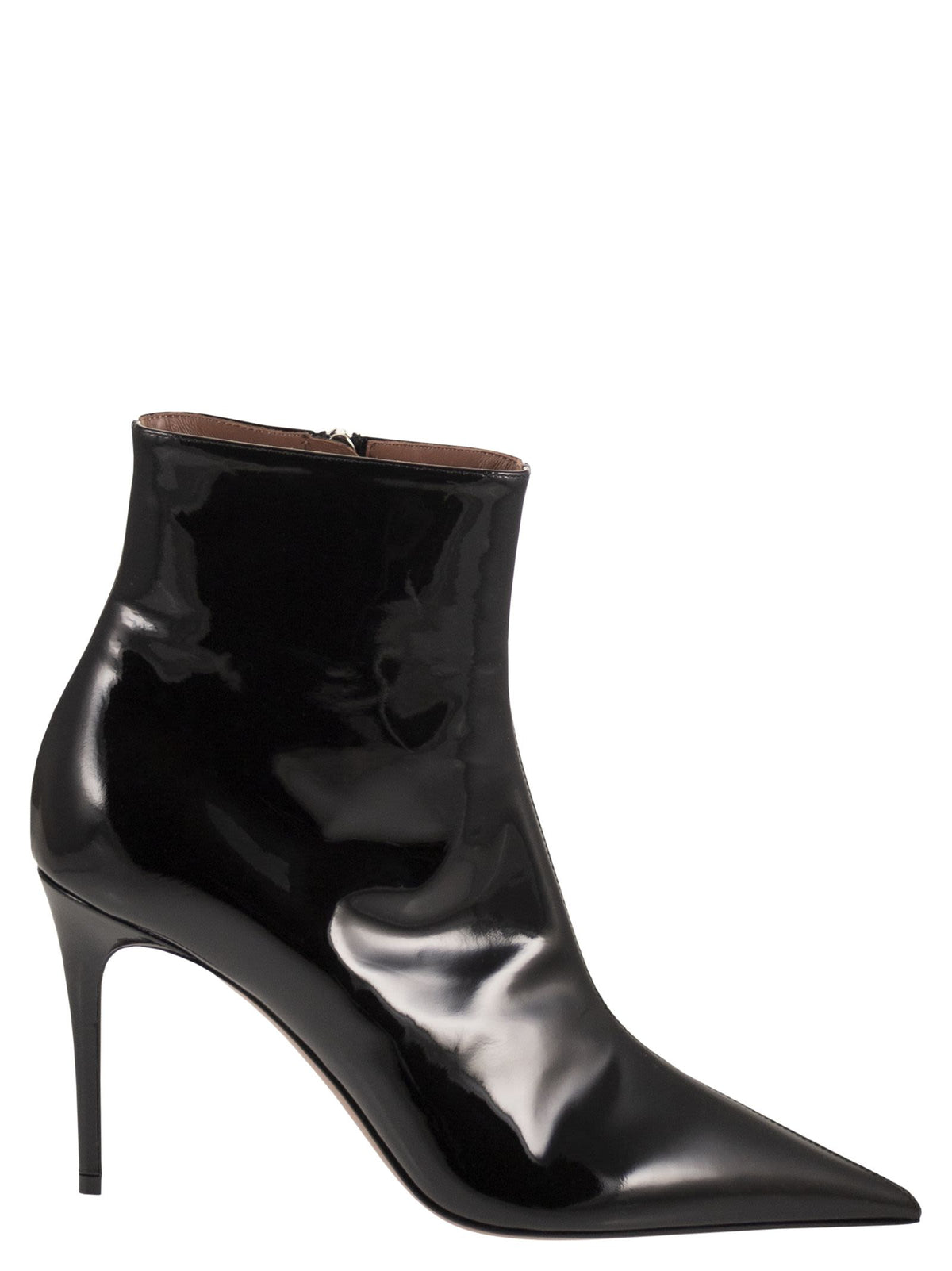 Paris Texas Women Vera Ankle Boot 85 - Patent Leather Stiletto Ankle Boots
