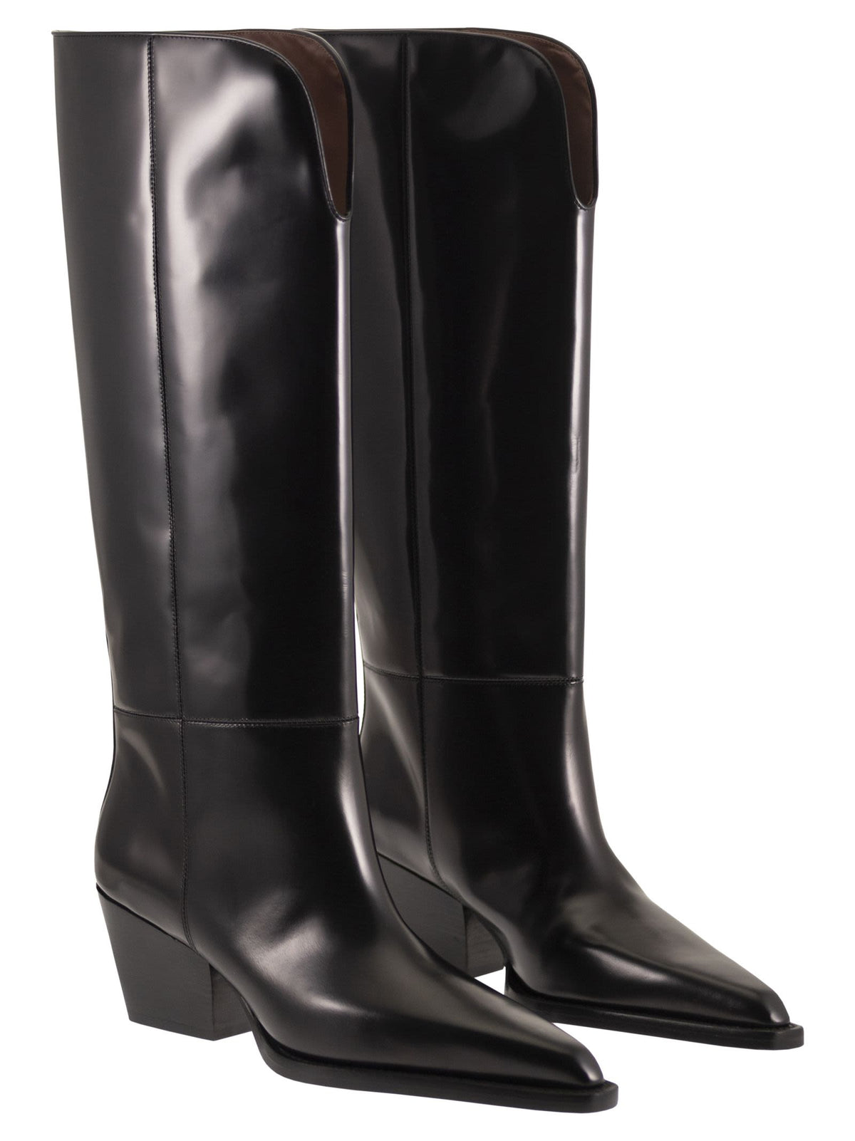 Paris Texas Women Jane Boot 60 - Calfskin Knee-High Boots