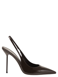 Paris Texas Women Lidia Slingback 105 - Patent Leather Slingback Pumps
