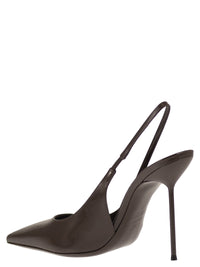 Paris Texas Women Lidia Slingback 105 - Patent Leather Slingback Pumps