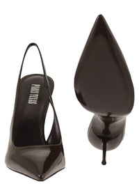 Paris Texas Women Lidia Slingback 105 - Patent Leather Slingback Pumps