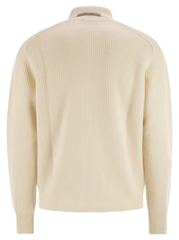 PESERICO Peserico Men English Ribbed Wool Cardigan