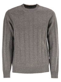 PESERICO Peserico Men Wool And Cashmere Ribbed Jumper