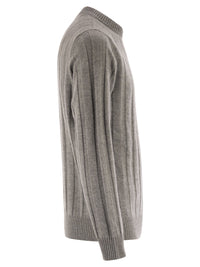 PESERICO Peserico Men Wool And Cashmere Ribbed Jumper