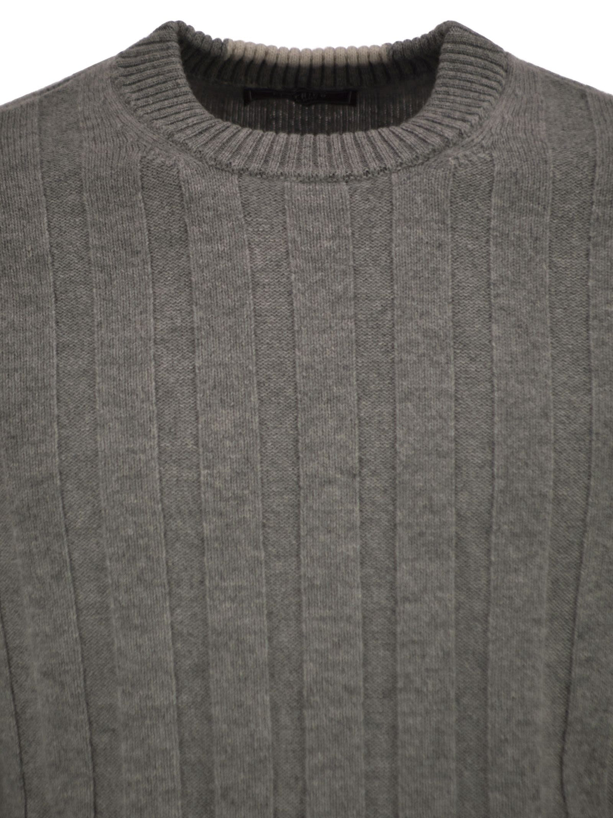 PESERICO Peserico Men Wool And Cashmere Ribbed Jumper