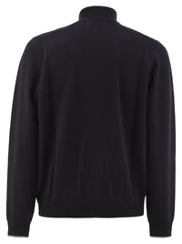 Peserico Men Virgin Wool And Cashmere Zip Cardigan