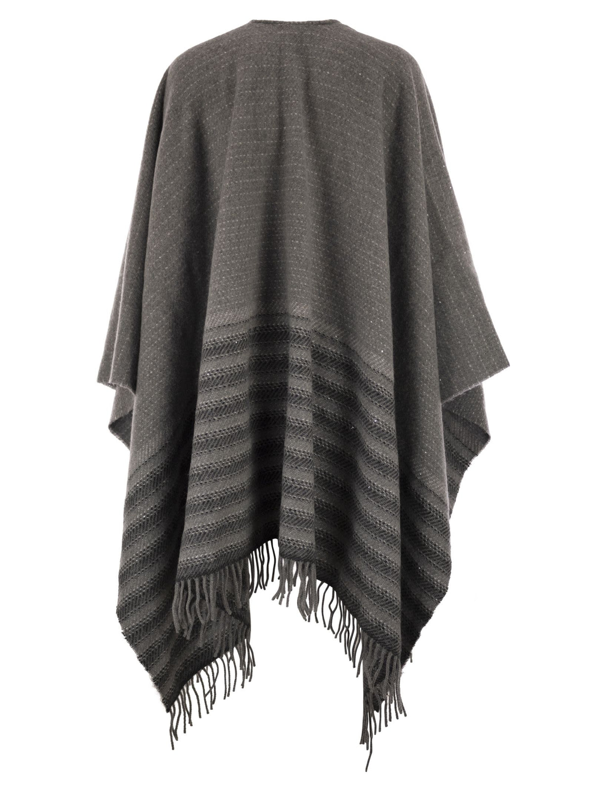 Peserico Women Virgin Wool And Cashmere Cape