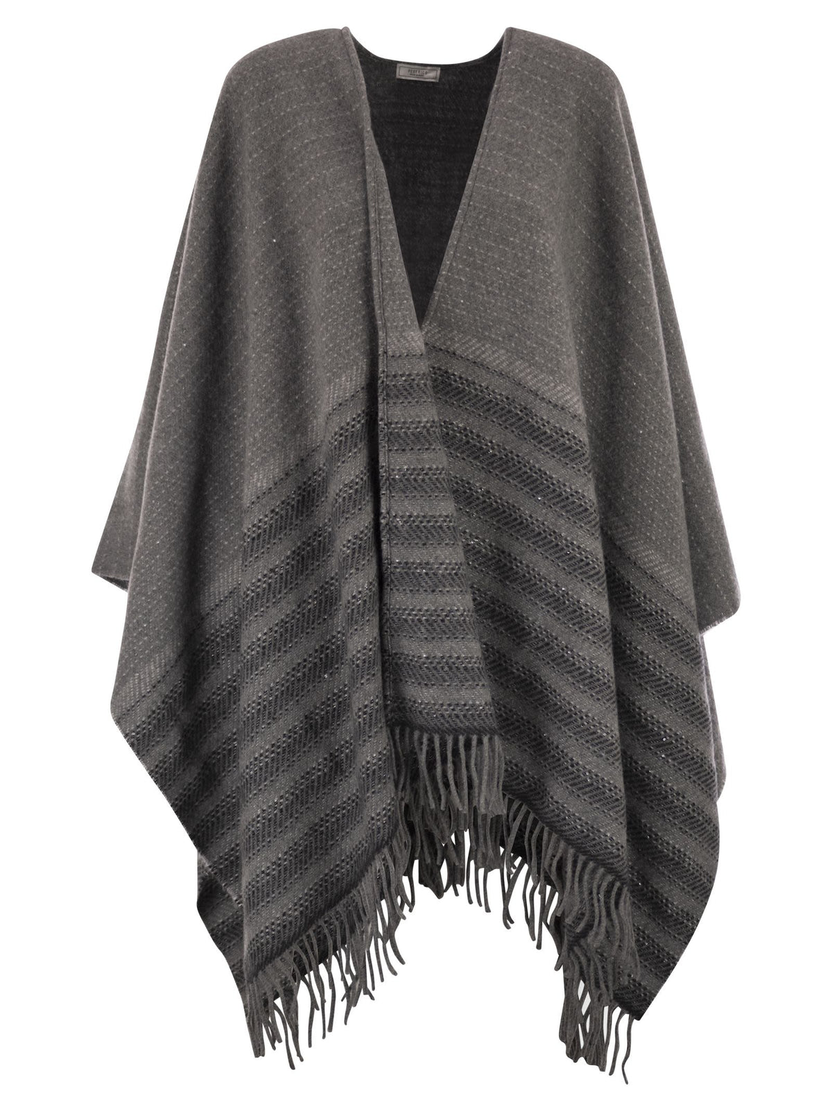 Peserico Women Virgin Wool And Cashmere Cape
