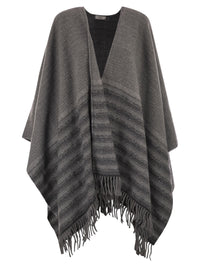 Peserico Women Virgin Wool And Cashmere Cape