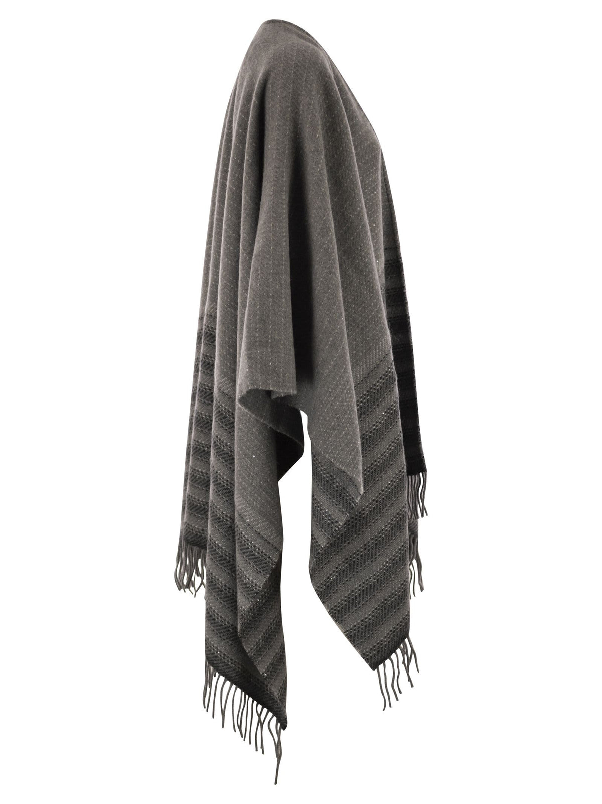 Peserico Women Virgin Wool And Cashmere Cape