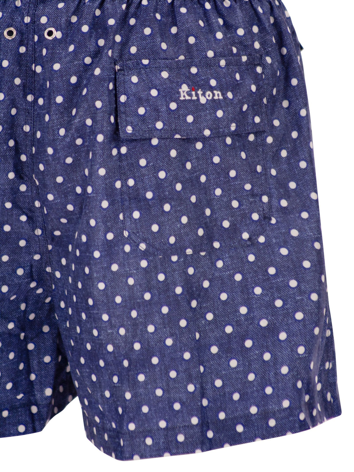 Kiton Men Short Patterned Swim Boxers