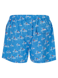 Kiton Men Short Patterned Swim Boxers