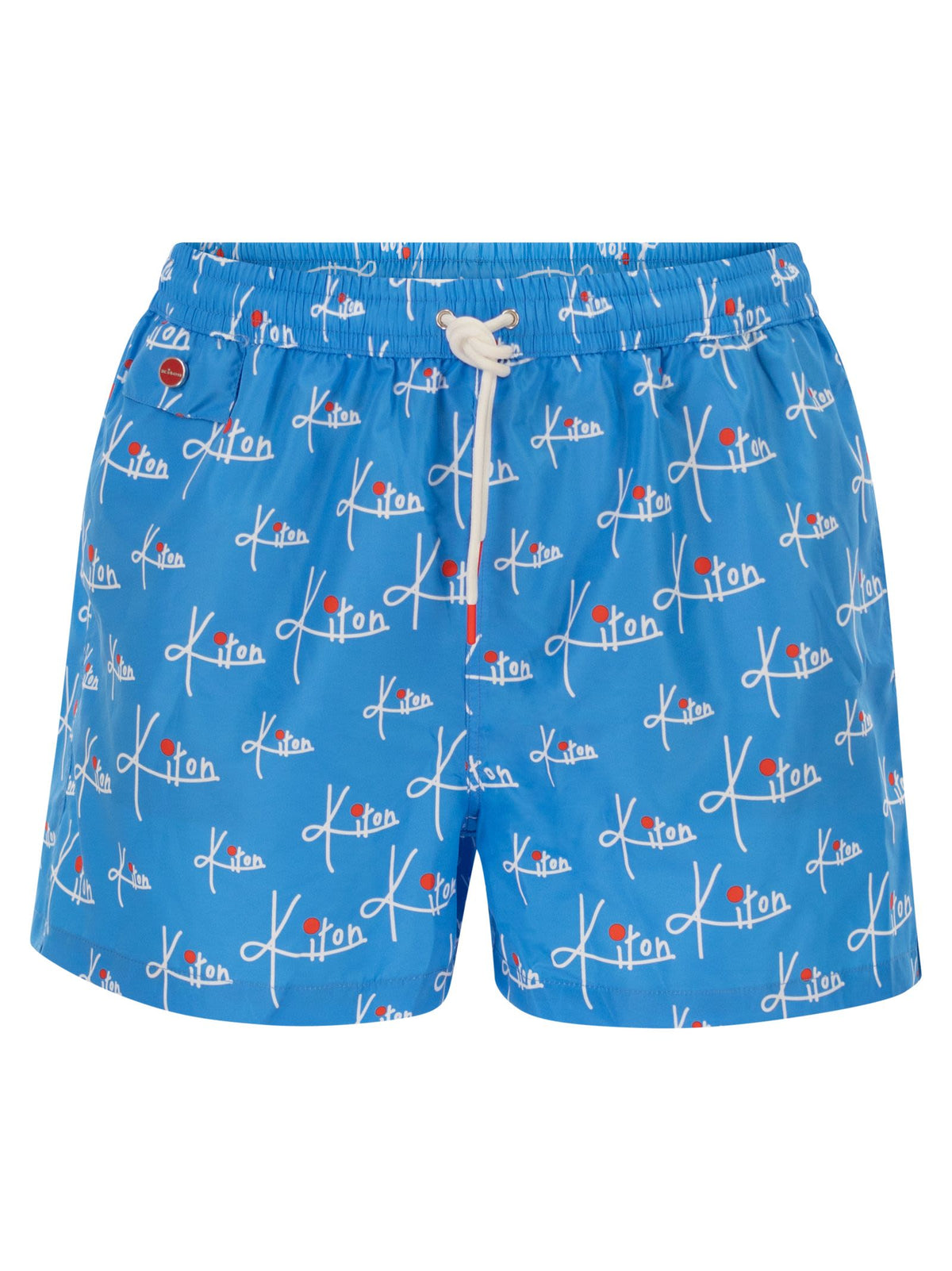 Kiton Men Short Patterned Swim Boxers