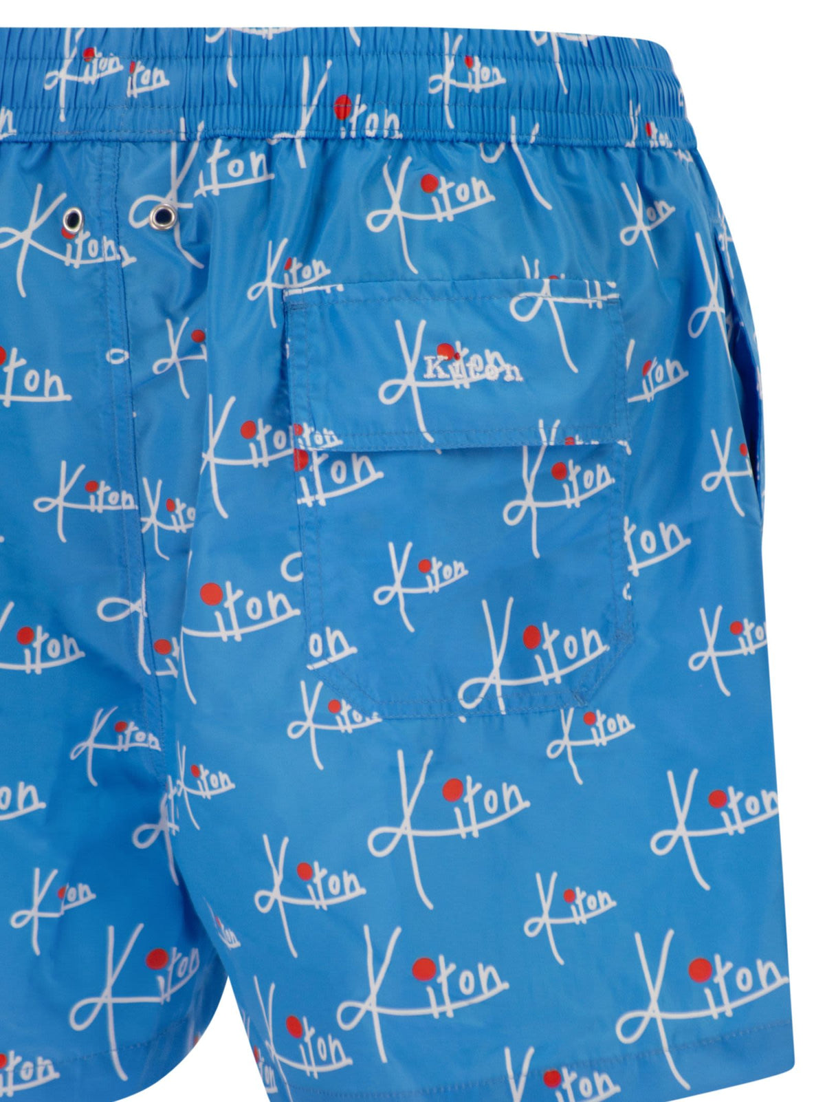 Kiton Men Short Patterned Swim Boxers