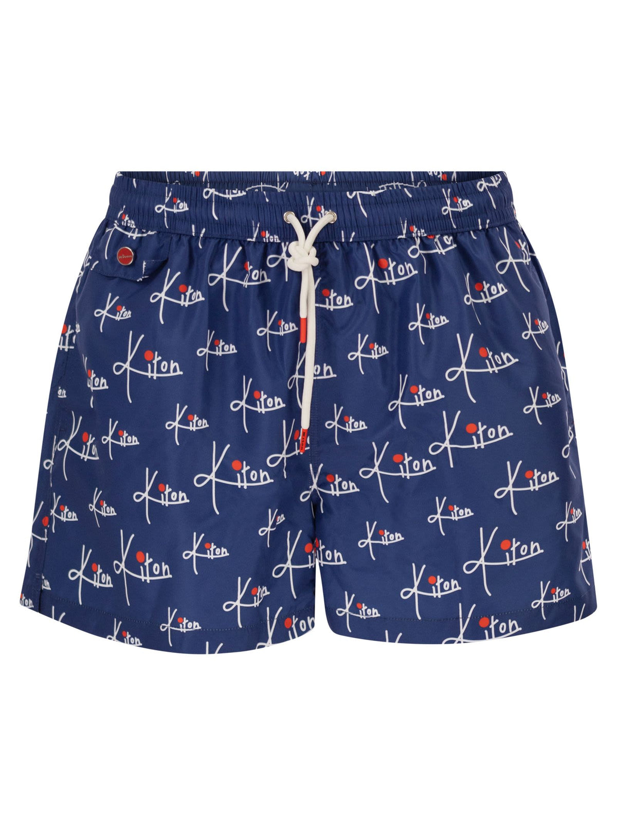 Kiton Men Short Patterned Swim Boxers