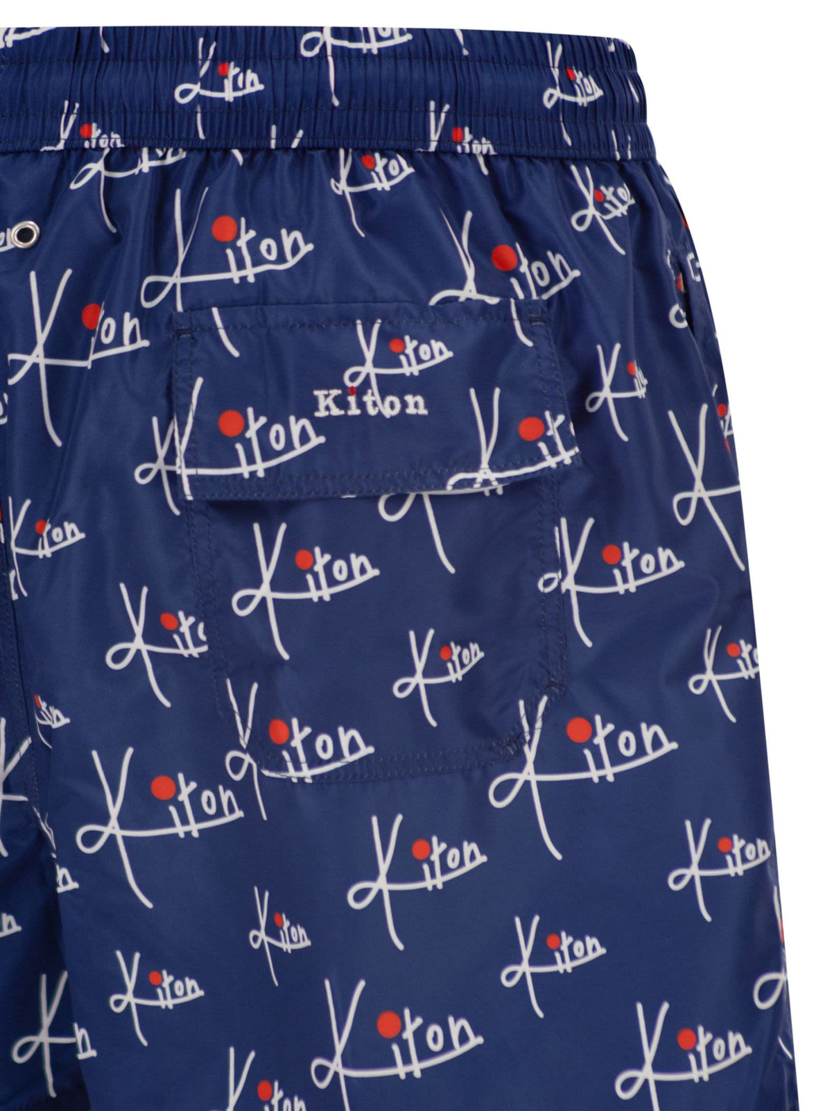 Kiton Men Short Patterned Swim Boxers