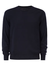 KITON Kiton Men Long-Sleeved Wool Crew Neck Jumper