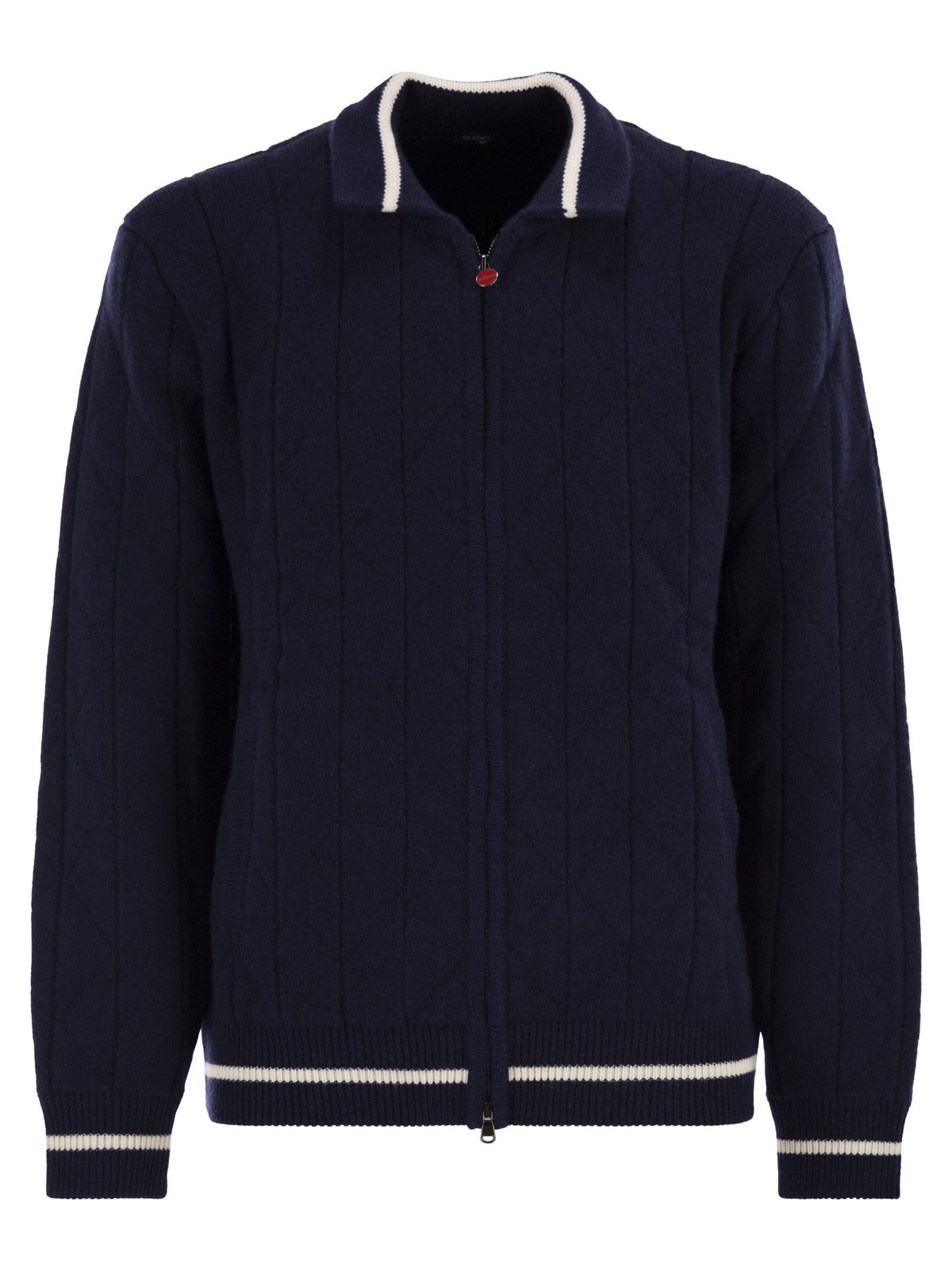 Kiton Men Cashmere Bomber Jacket