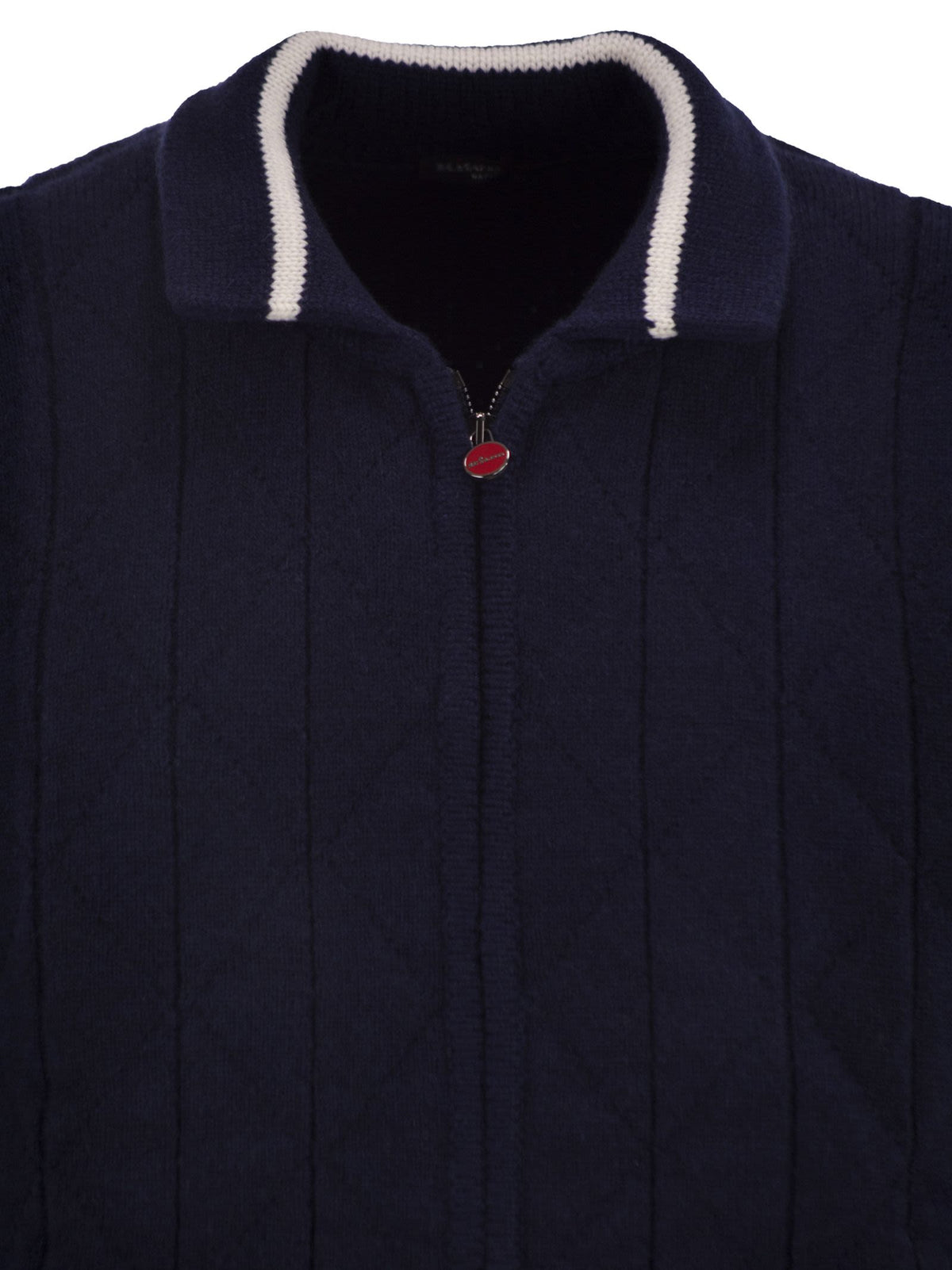 Kiton Men Cashmere Bomber Jacket
