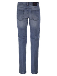 Kiton Men Five-Pocket Stretch Denim Jeans