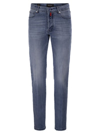 Kiton Men Five-Pocket Stretch Denim Jeans