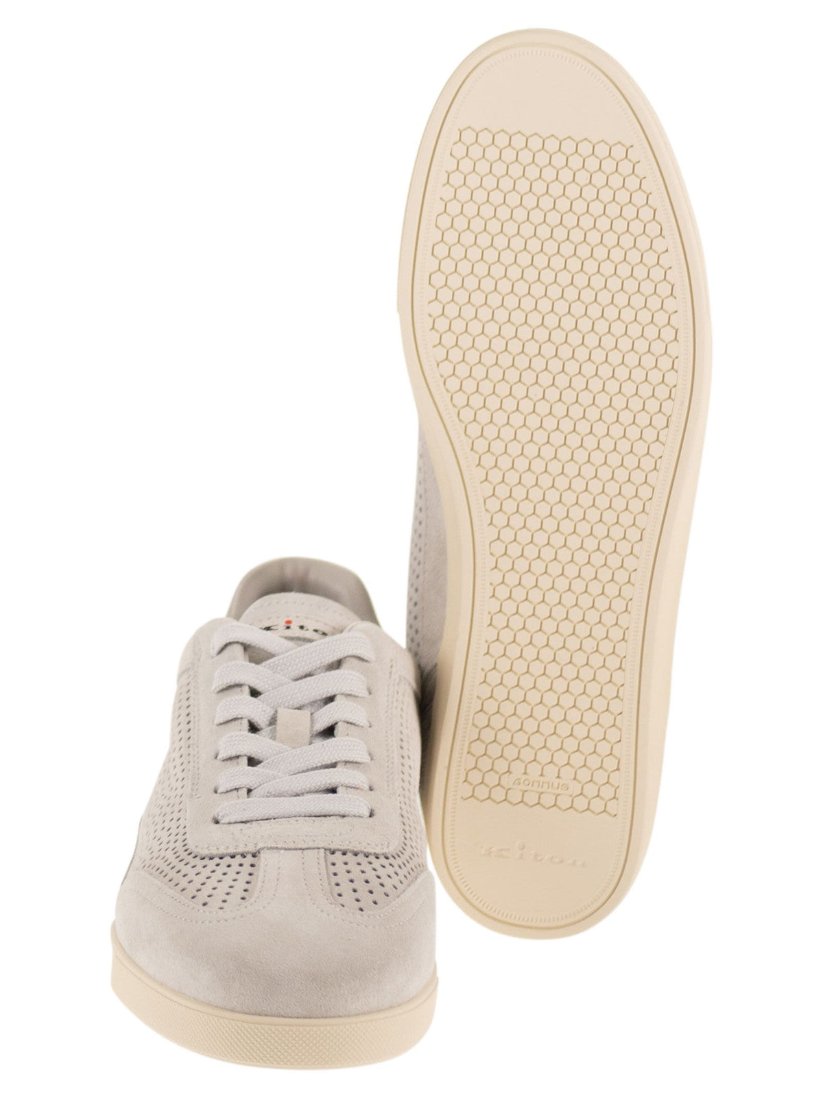 KITON Kiton Men Perforated Calfskin Sneakers