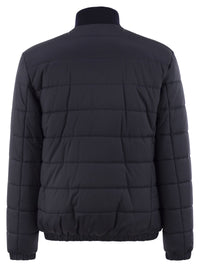 Kiton Men Technical Fabric Bomber Jacket