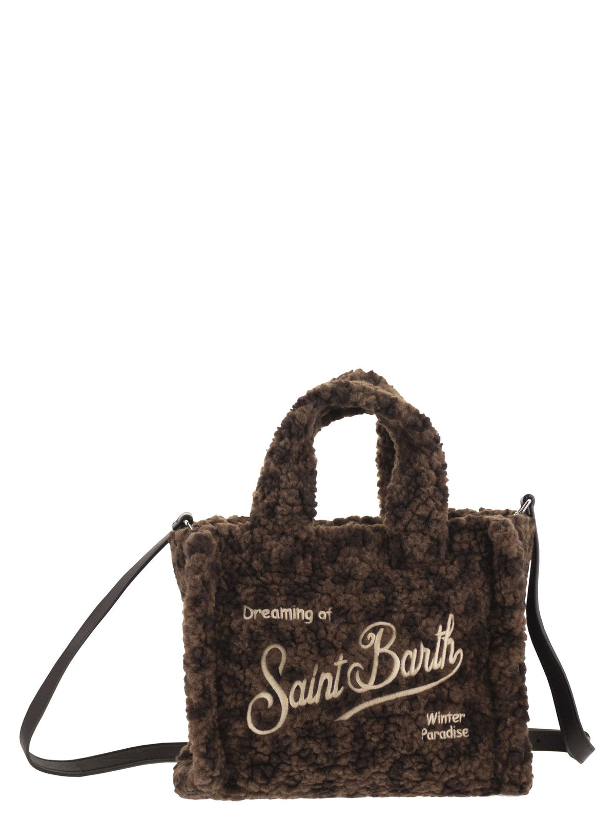 Mc2 Saint Barth Women Vanity Mini - Shearling-Effect Bag