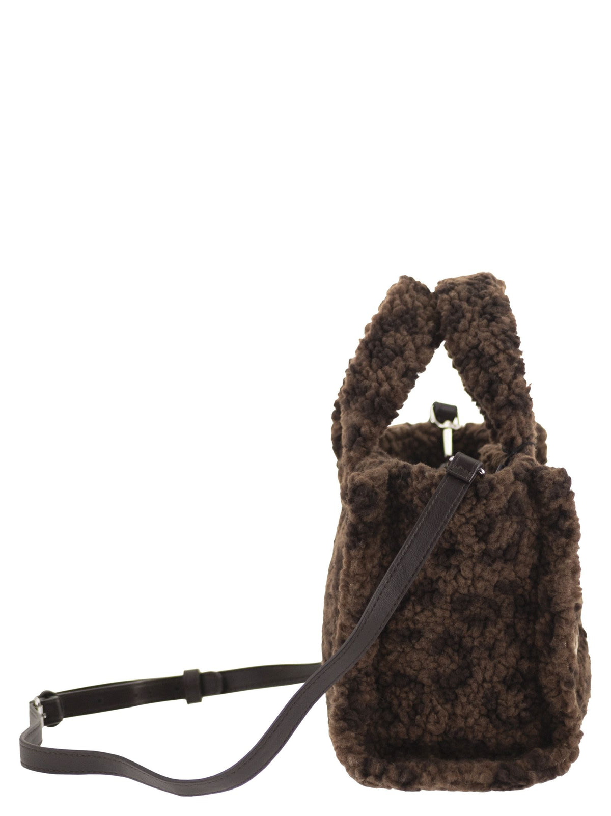 Mc2 Saint Barth Women Vanity Mini - Shearling-Effect Bag