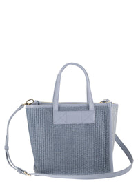 FURLA Furla Women Divide It S – Tote Bag In Leather And Woven Fabric