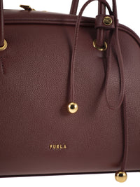 FURLA Furla Women Poppy M – Top Handle Bag In Grained Leather