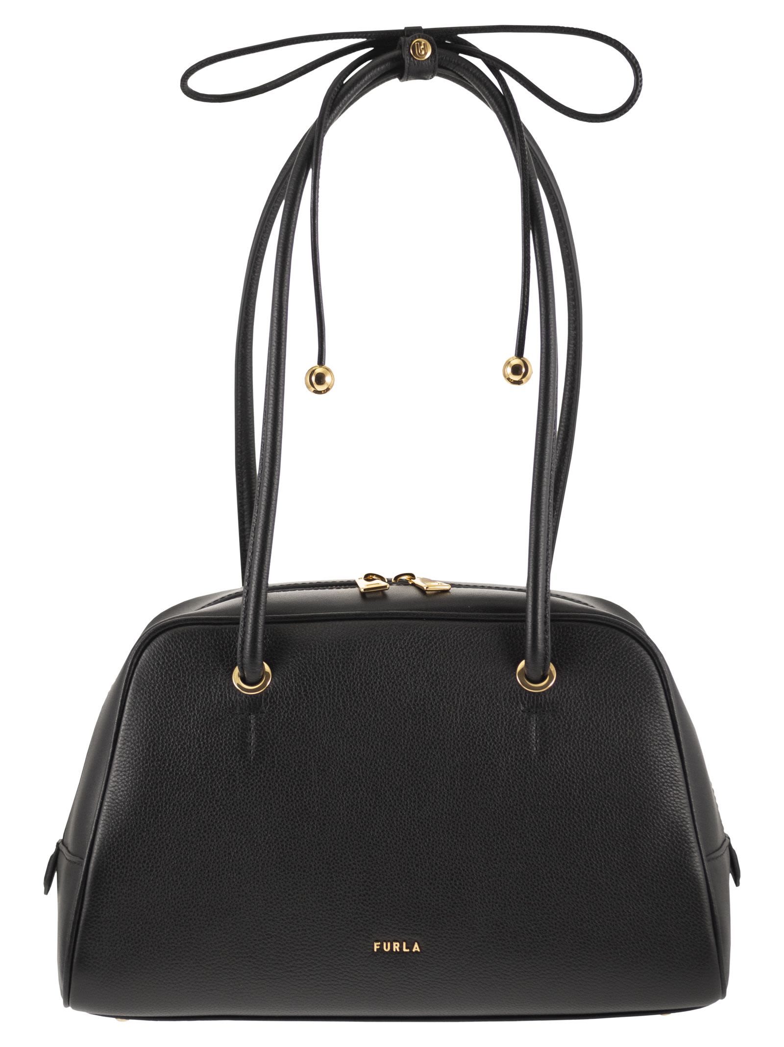 FURLA Furla Women Poppy M – Top Handle Bag In Grained Leather