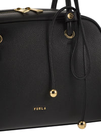 FURLA Furla Women Poppy M – Top Handle Bag In Grained Leather