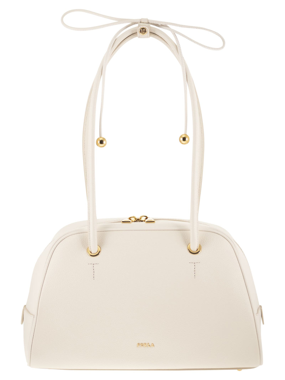 Furla Women Poppy M – Top Handle Bag In Grained Leather