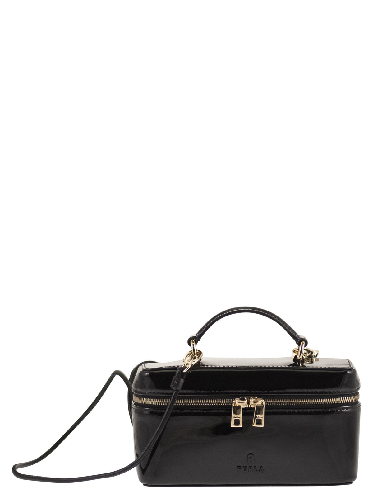 Furla Women Camelia - Mini Patent Leather Vanity Bag
