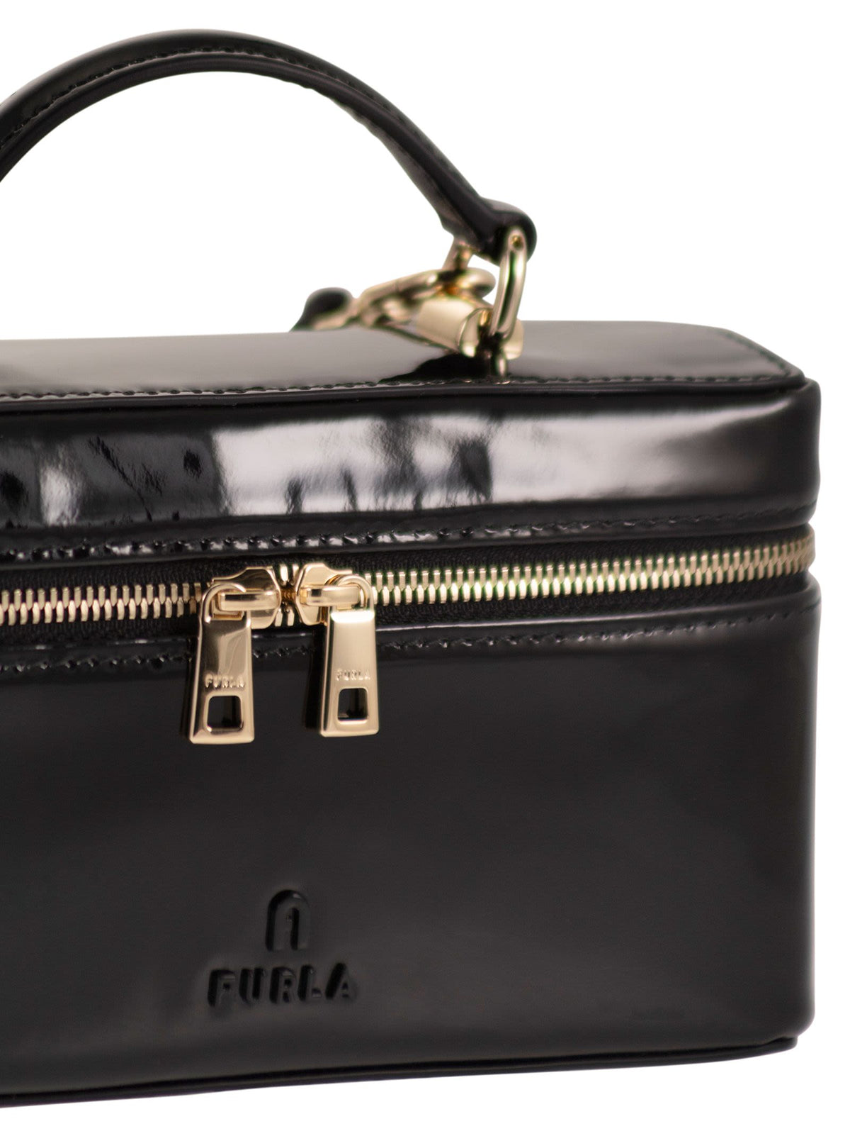 Furla Women Camelia - Mini Patent Leather Vanity Bag