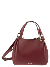 Furla Women Nuvola Mini – Top Handle Bag In Grained Leather