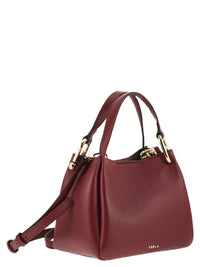 Furla Women Nuvola Mini – Top Handle Bag In Grained Leather