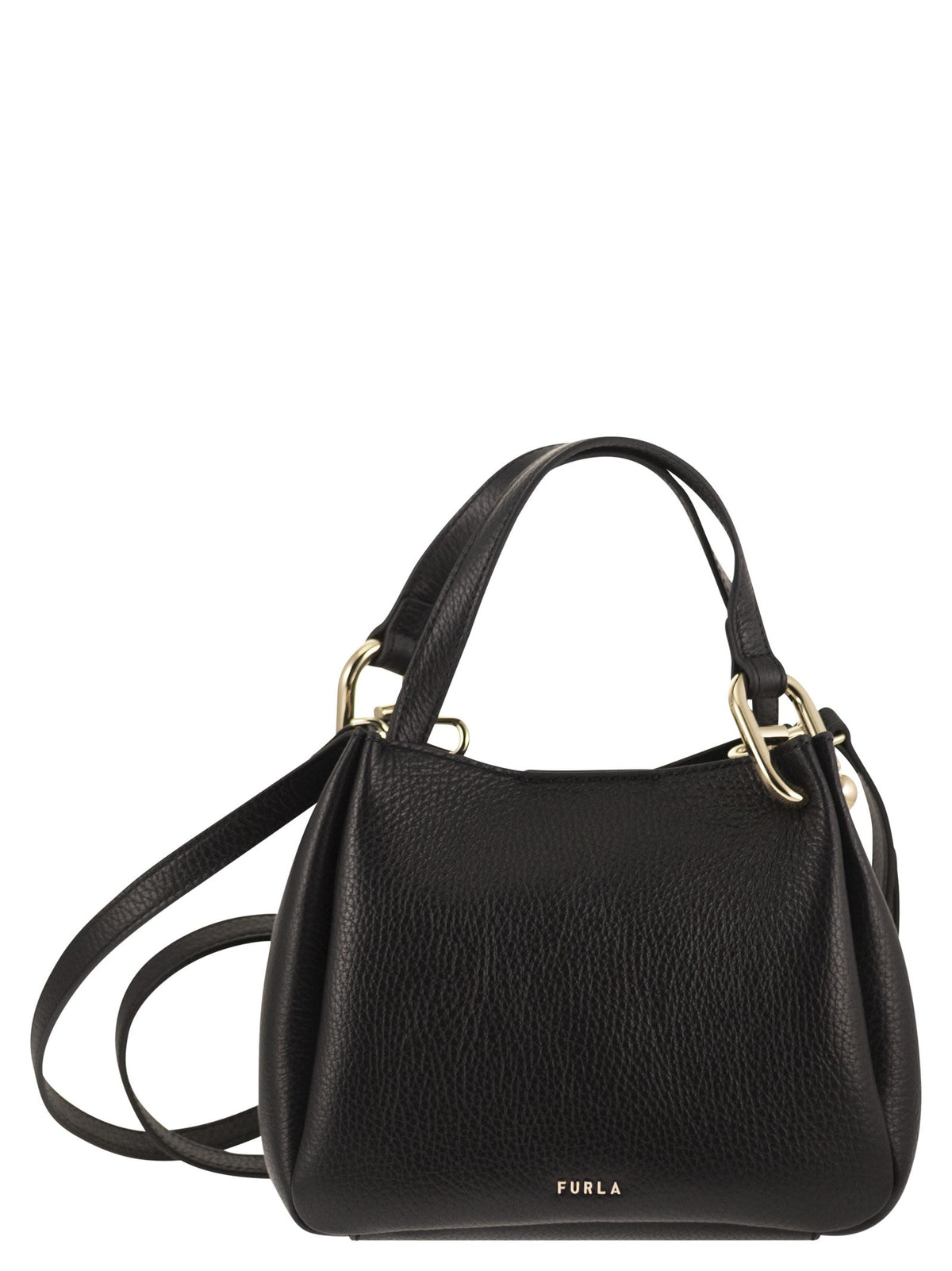 Furla Women Nuvola Mini – Top Handle Bag In Grained Leather