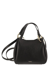 Furla Women Nuvola Mini – Top Handle Bag In Grained Leather