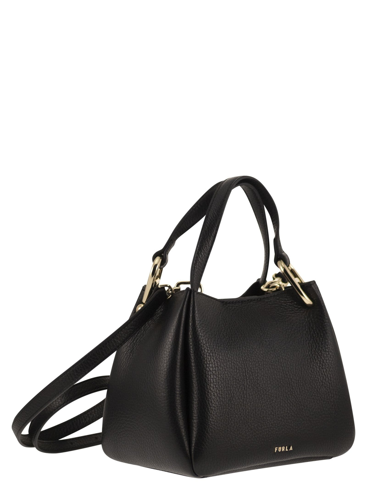 Furla Women Nuvola Mini – Top Handle Bag In Grained Leather