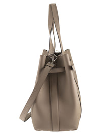 Tod's Men Tumbled Calfskin Leather Tote Bag