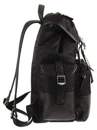 TOD'S Tod's Men Medium Fabric And Leather Backpack