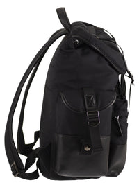 TOD'S Tod's Men Nylon And Cotton Blend Backpack With Nappa Leather Details