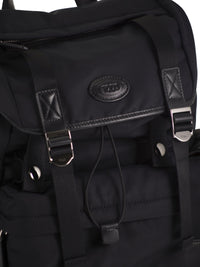TOD'S Tod's Men Nylon And Cotton Blend Backpack With Nappa Leather Details