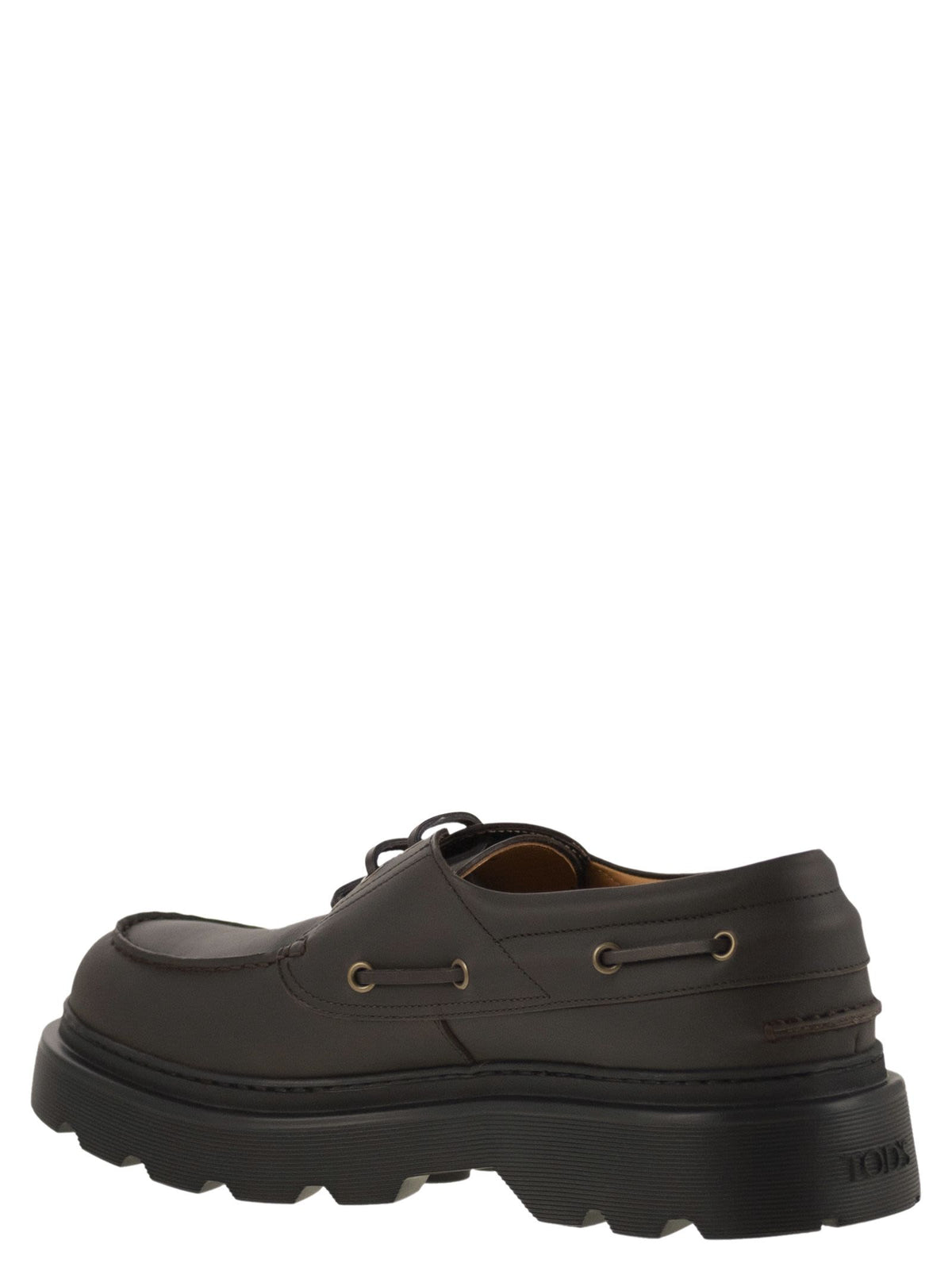 TOD'S Tod's Men Leather Boat Shoe