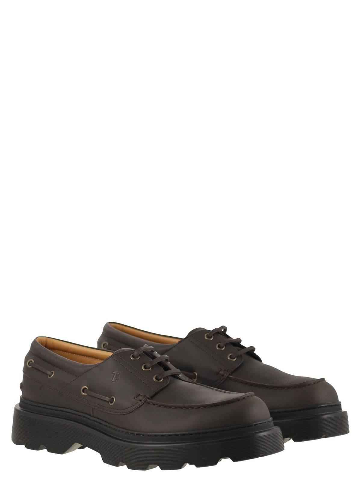 TOD'S Tod's Men Leather Boat Shoe