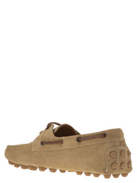 TOD'S Tod's Men Rubber Bubble Suede Boat
