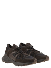 Tod's Men Leather And Technical Fabric Sneakers