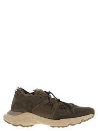 Tod's Men Leather And Technical Fabric Sneakers